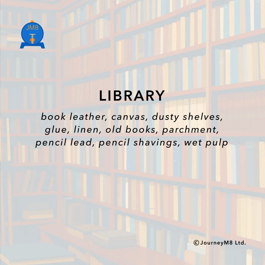 Flavour Mat card — Library