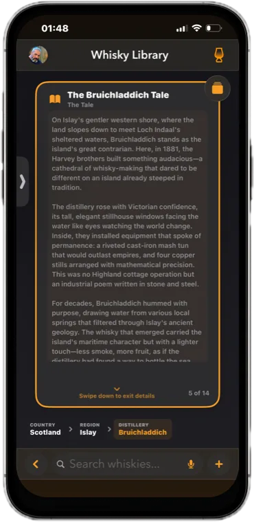 Whisky Library distillery story: The Bruichladdich Tale